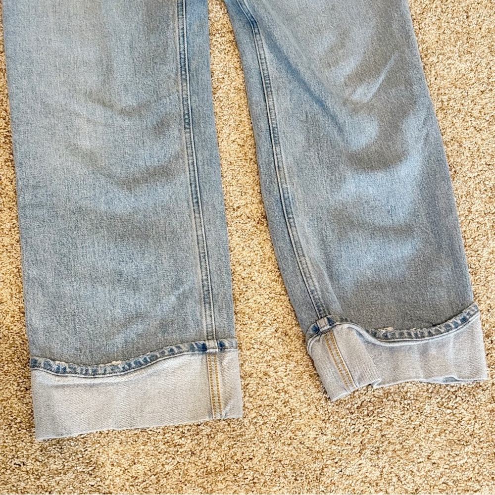 NWT Abercrombie and Fitch Low Rise Baggy Jean in Black Size 29/8 - Picture 9 of 15